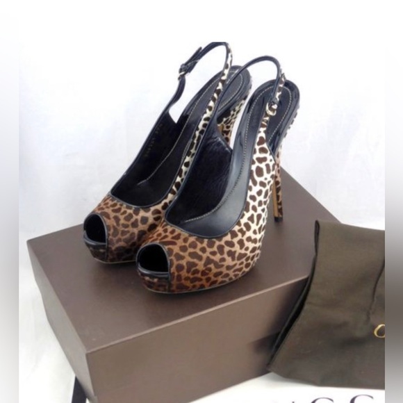 New w/box Gucci heals 39.5.